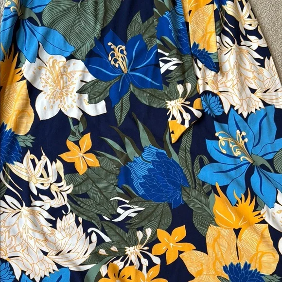 NEW Lands' End Women's Cotton Modal Sleeveless Tie Waist Maxi Dress - Picture 11 of 13